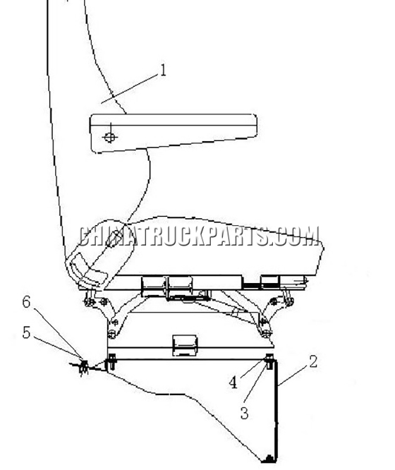 8. CAB SEAT BACK