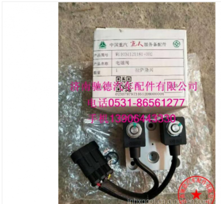 8,Sinotruk  Howo T7H  Soliend Valve WG1034121181+002