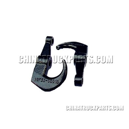 Right front left and rear hook.