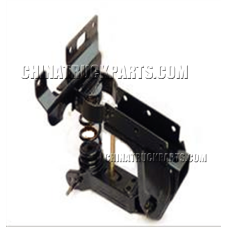 1-Dongfeng Tianlong Lorry Truck Front Mount Left Bracket-5001059-C0302
