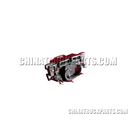 Air conditioner assembly with motorized dampers