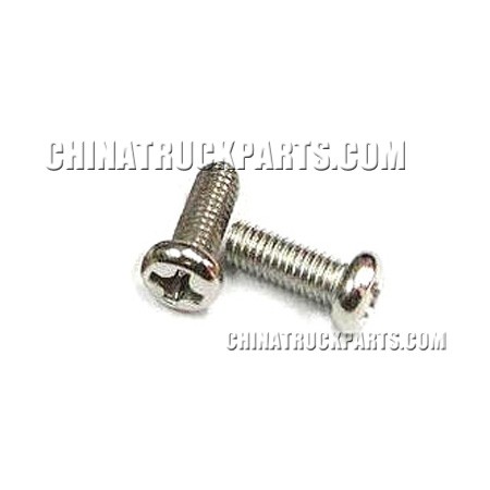 12-Shacman F2000 Tractor Truck Parts Cross Slot Pan Head Screws-06.02829.0009 for Sale