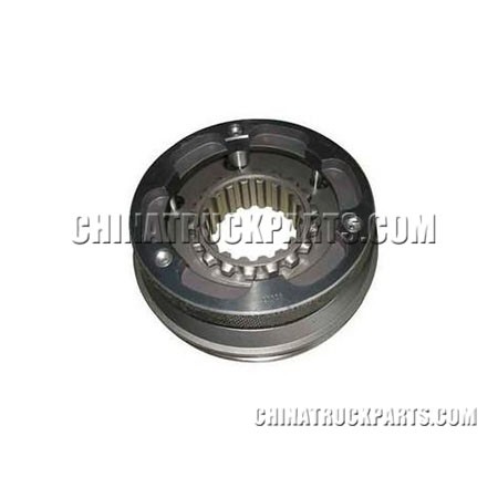 High and low gear synchronizer assembly