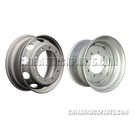 Wheel rim and spoke assembly