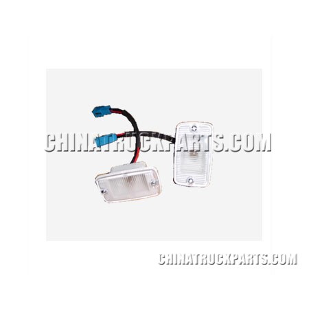 Stepping lamp assembly