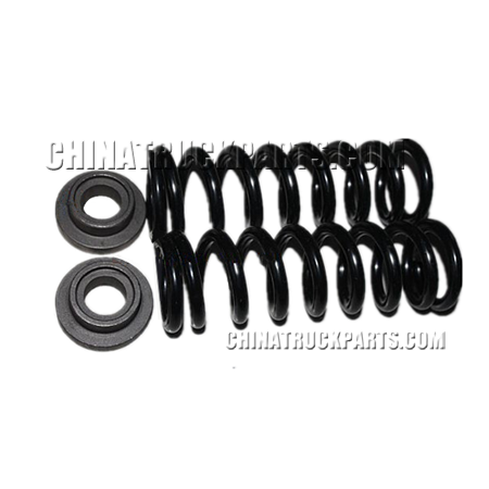 4-Dongfeng Tianlong Lorry Truck Right Front Suspension Spring-5001043-C0302
