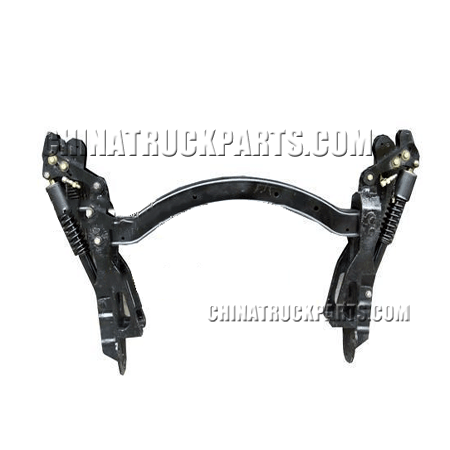 7-Dongfeng Tianlong Lorry Truck Rear Suspension Bracket with Rubber Sleeve Assembly-5001140-C0100